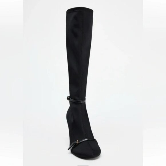 ZARA THIN HEEL ANKLE STRAP BOOTS - Picture 1 of 6
